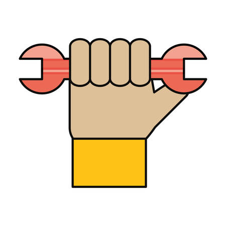 screwdriver construction tool icon vector illustration graphic designのイラスト素材
