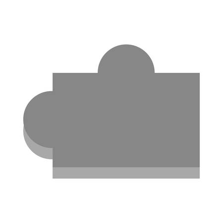 Puzzle piece symbol icon vector illustration graphic designのイラスト素材