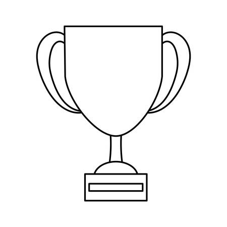 Trophy cup symbol icon vector illustration graphic designのイラスト素材