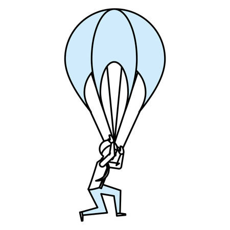 Executive businessman cartoon icon vector illustration graphic designのイラスト素材