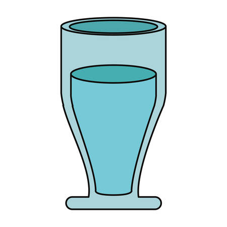 Glass of water icon vector illustration graphic designのイラスト素材