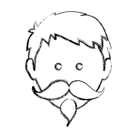 Cute magician cartoon icon vector illustration graphic designのイラスト素材