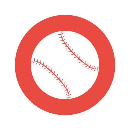Sport baseball ball icon vector illustration graphic designのイラスト素材