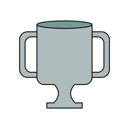 Trophy cup championship icon vector illustration graphic designのイラスト素材