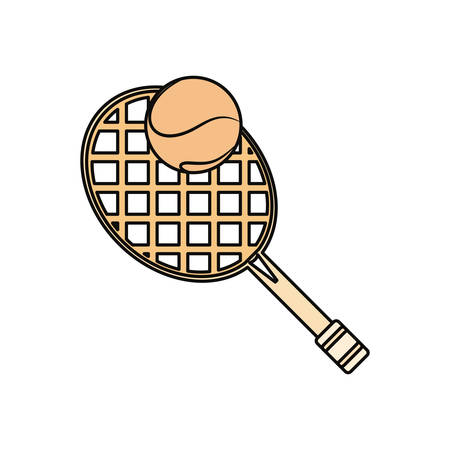 Sport tennis racket icon vector illustration graphic designのイラスト素材