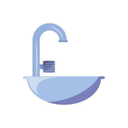 Bath symbol isolated over white background vector illustrationのイラスト素材