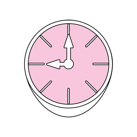 Clock time isolated icon vector illustration graphic designのイラスト素材