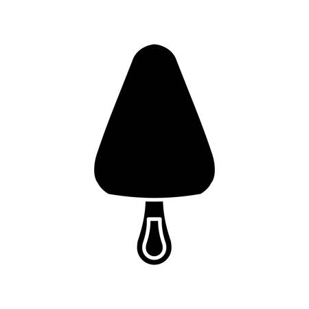 ice cream bar icon over white background vector illustrationのイラスト素材