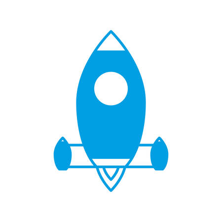 Space rocket iconのイラスト素材