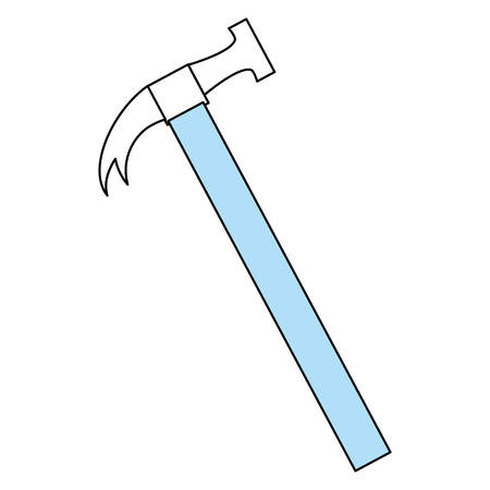 Hammer construction tool icon vector illustration graphic designのイラスト素材