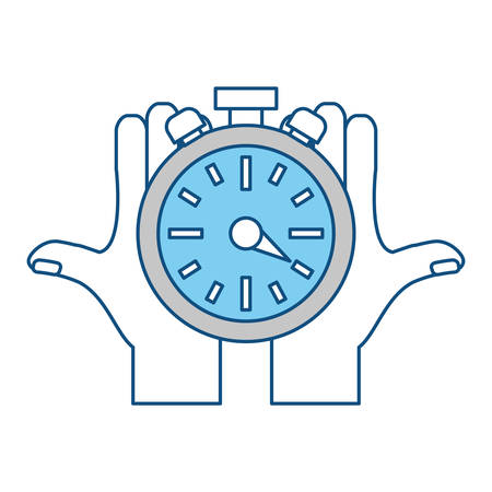 Timer watch symbol icon vector illustration graphic designのイラスト素材
