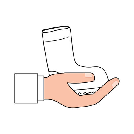 Boot indutrial security icon vector illustration graphic designのイラスト素材