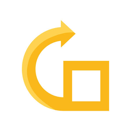 Infographic arrows symbol icon vector illustration graphic designのイラスト素材