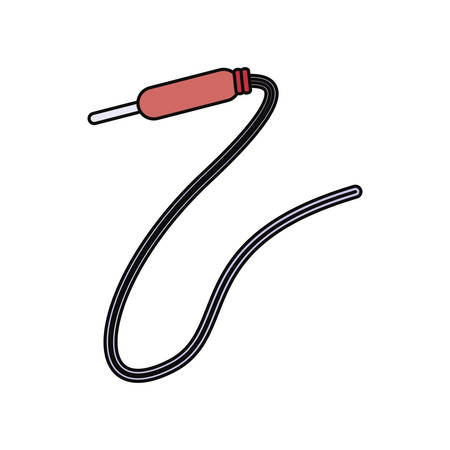 Sound plug wire icon vector illustration graphic designのイラスト素材