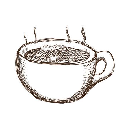 mug hot drink icon vector illustration graphic designのイラスト素材