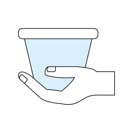 Empty gardening pot icon vector illustration graphic designのイラスト素材