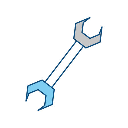 Wrench tool isolated icon vector illustration graphic designのイラスト素材