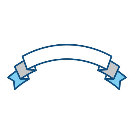 Ribbon banner isolated icon vector illustration graphic designのイラスト素材