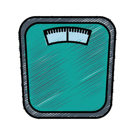 Weighing scale icon vector illustrationのイラスト素材