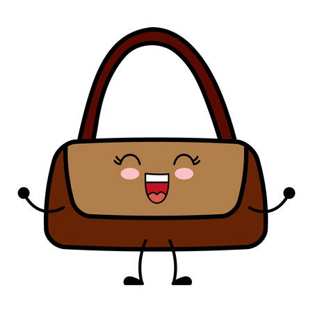 handbag icon over white background vector illustrationのイラスト素材
