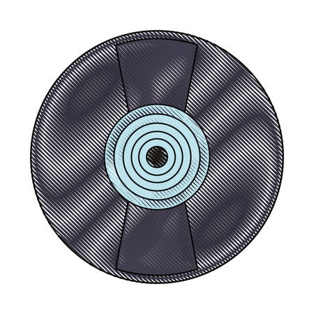 long play icon over white background vector illustrationのイラスト素材