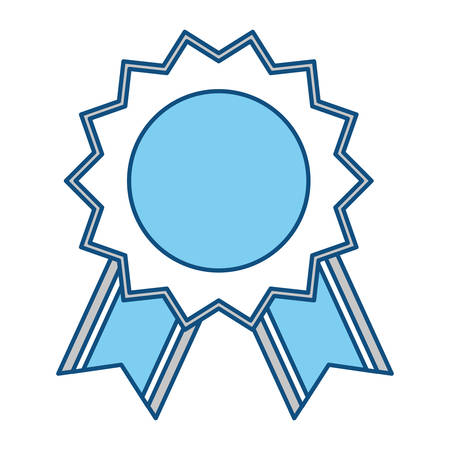 Award ribbon symbol icon vector illustration graphic designのイラスト素材