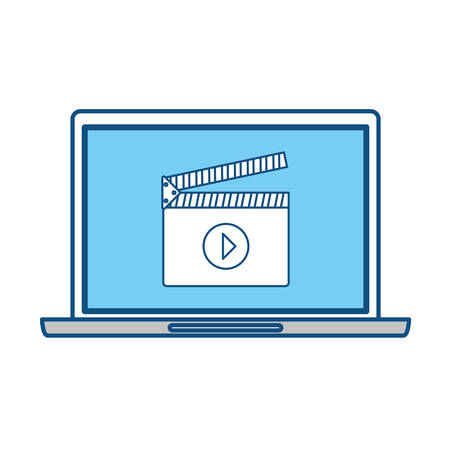 Video media player icon vector illustration graphic designのイラスト素材