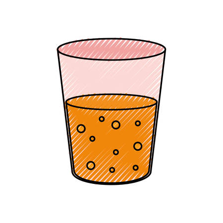 Glass with juice icon vector illustration graphic designのイラスト素材