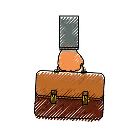Business briefcase isolated icon vector illustration graphic designのイラスト素材