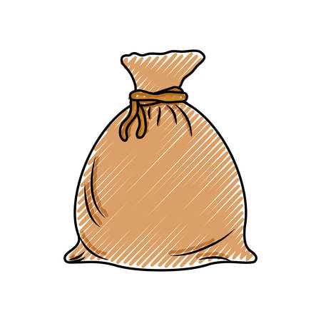 Money bag symbol icon vector illustration graphic designのイラスト素材