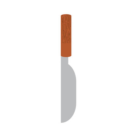 colorful knife over white background vector illustrationのイラスト素材