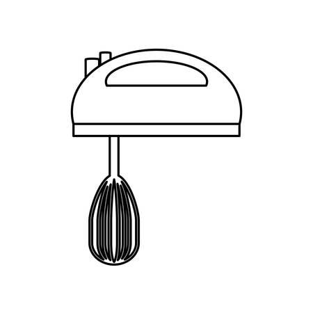 mixer icon over white background vector illustrationのイラスト素材