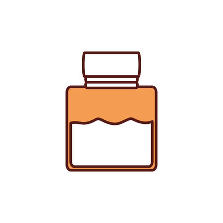 salt bottle icon over white background vector illustrationのイラスト素材