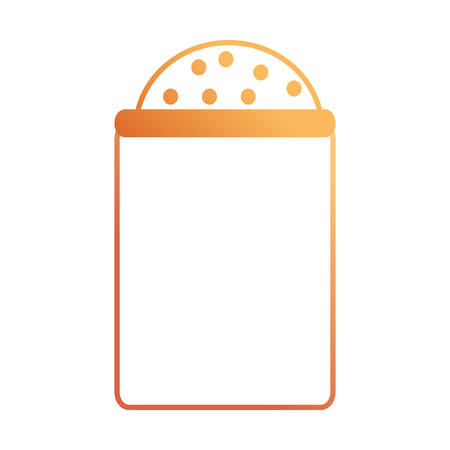 salt bottle icon over white background vector illustrationのイラスト素材