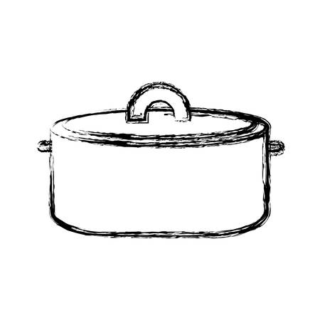 Kitchen pot iconのイラスト素材