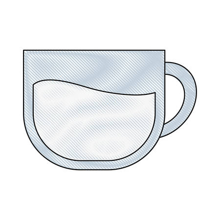 coffee cup icon over white background vector illustrationのイラスト素材