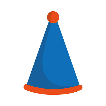 costume hat icon over white background vector illustrationのイラスト素材