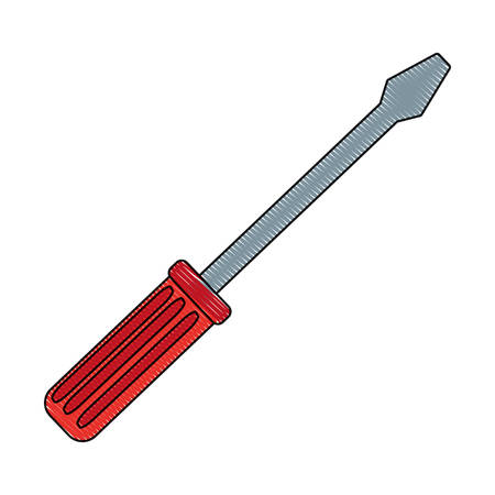 Screwdriver tool icon.のイラスト素材