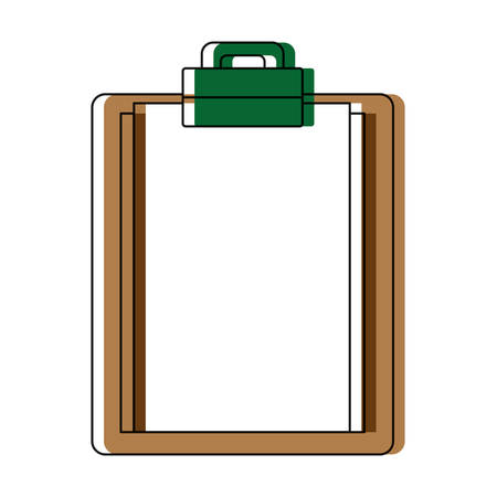 report table icon over white background vector illustrationのイラスト素材