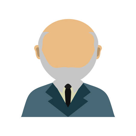 lawyer icon over white background colorful design vector illustrationのイラスト素材