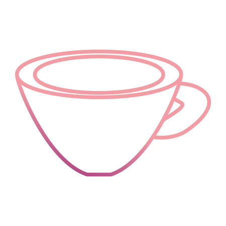 Flat line colored icon.のイラスト素材