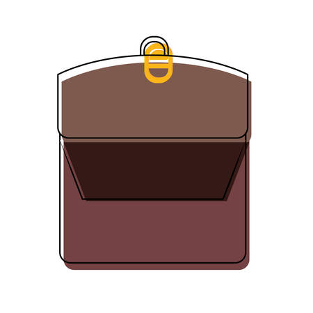 colored folder file over white background vector illustrationのイラスト素材