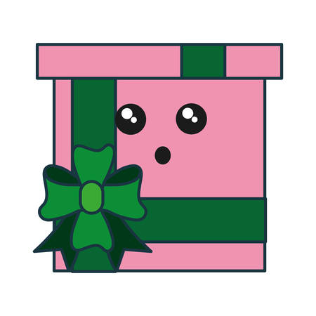 gift box icon over white background vector illustrationのイラスト素材