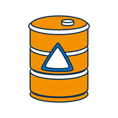 barrel icon over white background vector illustrationのイラスト素材