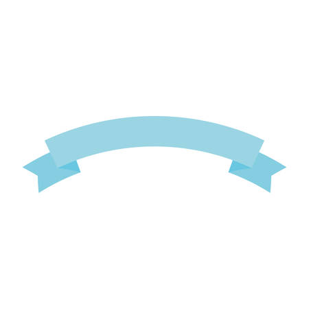decorative ribbon icon over white background vector illustrationのイラスト素材