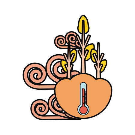 Colored summer image on white background, vector illustration.のイラスト素材