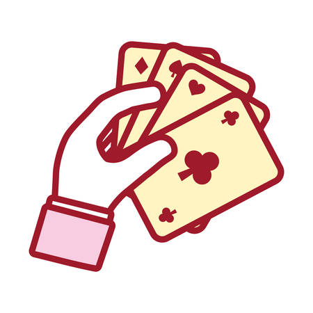 Poker cardsのイラスト素材