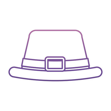 hat accessory icon over white background vector illustrationのイラスト素材