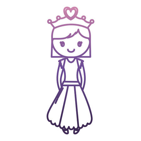Ballerina girl iconのイラスト素材
