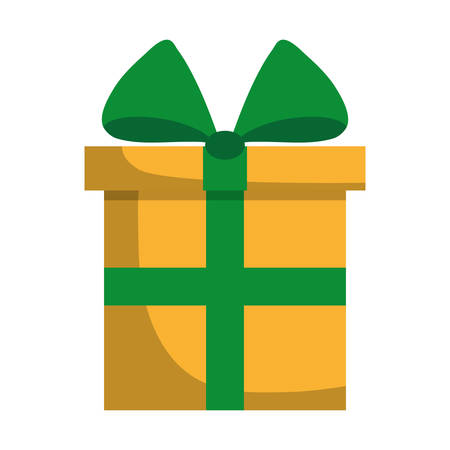 gift box icon over white background vector illustrationのイラスト素材